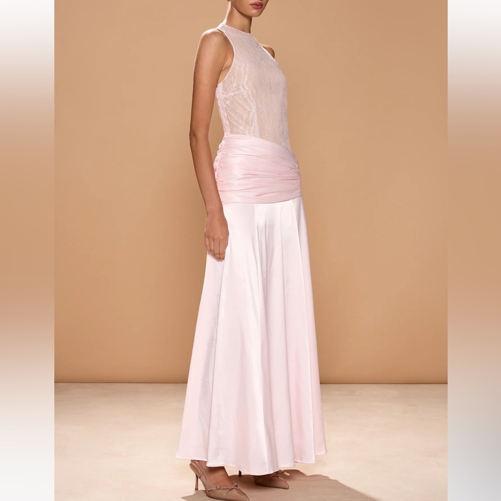Sonya Moda Dalia Gown in Blush - Size Large